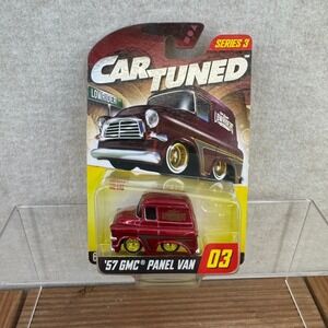 Car Tuned Series 3 '57 GMC Panel Van Walgreens Exclusive Gold Rims
